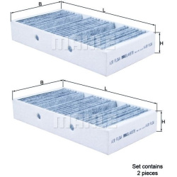 Filtras salono
                                MAHLE                                LAK878/S, MAHLE, LAK878S, auto detalė