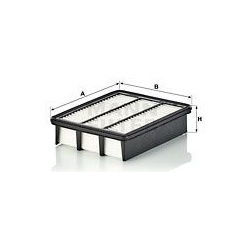 oro filtras
                                MANN-FILTER                                                C26028, MANN-FILTER, C