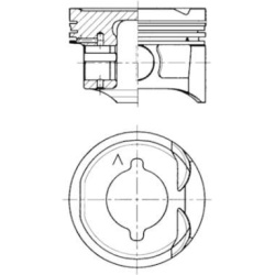 stūmoklis
                                KOLBENSCHMIDT                                                41284600, KOLBENSCHMI