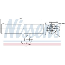 džiovintuvas, oro kondicionierius
                                NISSENS                                                955