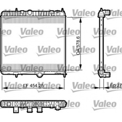 Aušinimo radiatorius
                                VALEO                                                735560, VALEO, 735