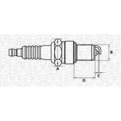 uždegimo žvakė
                                MAGNETI MARELLI                                                062000771304