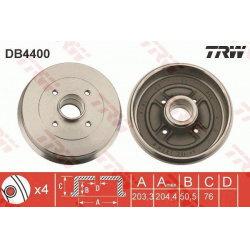 stabdžių būgnas
                                TRW                                                DB4400, TRW, DB4400, au