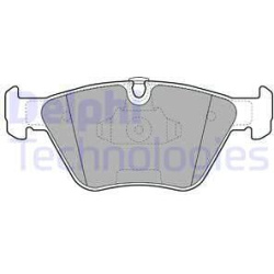 stabdžių trinkelių rinkinys, diskinis stabdys
                                DELPHI                                      