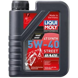 variklio alyva Motorbike 4T Synth 5W-40 Street Race
                                LIQUI MOLY                               