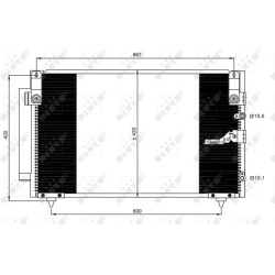 kondensatorius, oro kondicionierius EASY FIT
                                NRF                                             