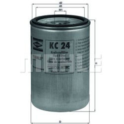 Kuro filtras
                                MAHLE                                                KC24, MAHLE, KC24, auto det