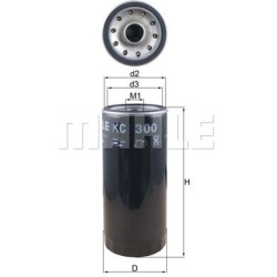 kuro filtras
                                MAHLE                                                KC300, MAHLE, KC300, auto d