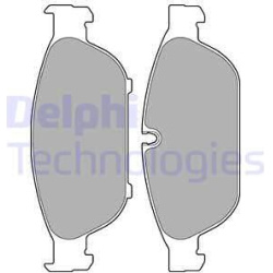 stabdžių trinkelių rinkinys, diskinis stabdys
                                DELPHI                                LP2301