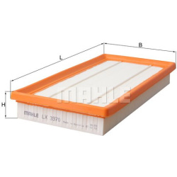 oro filtras
                                MAHLE                                                LX3370, MAHLE, LX3370, auto 