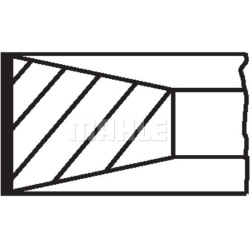 stūmoklio žiedų komplektas
                                MAHLE                                                031 89 N0,