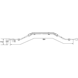 Daviklis ABS
BOSCH 0265001276, BOSCH, 02650012