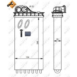 šilumokaitis, salono šildymas EASY FIT
                                NRF                                                5