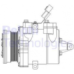 kompresorius, oro kondicionierius
                                DELPHI                                                CS205