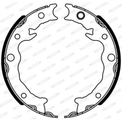 stabdžių trinkelių komplektas PREMIER
                                FERODO                                              