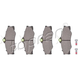 stabdžių trinkelių rinkinys, diskinis stabdys
                                TOPRAN                                      