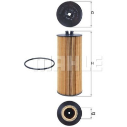 alyvos filtras
                                MAHLE                                                OX174D, MAHLE, OX174D, au
