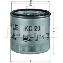 kuro filtras
                                MAHLE                                                KC20, MAHLE, KC20, auto det