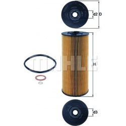 alyvos filtras
                                MAHLE                                                OX137D, MAHLE, OX137D, au