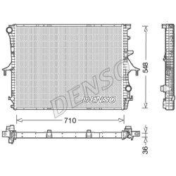 Aušinimo radiatorius
                                DENSO                                                DRM02026, DENSO, D