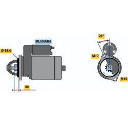 Starteris
                                BOSCH                                                0001109271, BOSCH, 0001109271,