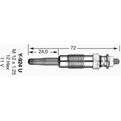 kaitinimo žvakė
                                NGK                                                4950, NGK, 4950, auto de