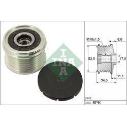 laisvos eigos sankaba, kint. sr. generatorius
                                INA                                            