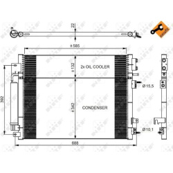 kondensatorius, oro kondicionierius EASY FIT
                                NRF                                             