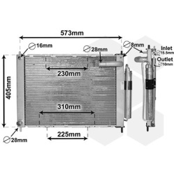 aušintuvo modulis
VAN WEZEL 1300M370, VAN WEZ