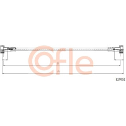 tachometro velenas
                                COFLE                                                S27002, Nenurodytas g