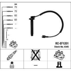 uždegimo laido komplektas
                                NGK                                                0345, NGK, 0345