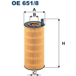 alyvos filtras
                                FILTRON                                                OE651/8, Nenurodytas ga