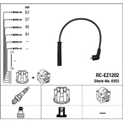 uždegimo laido komplektas
                                NGK                                                0353, NGK, 0353