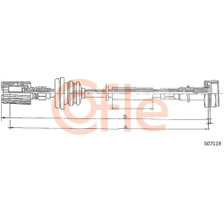 COFLE                                                S07119, Nenurodytas gamintojas, S07119, auto detalė