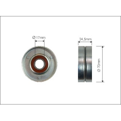 Įtempėjas diržo
                                NACHI                                                DEX66-98, NACHI, DEX6