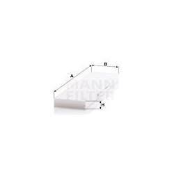 filtras, salono oras
                                MANN-FILTER                                CU52004, MANN-FILTER, CU52004