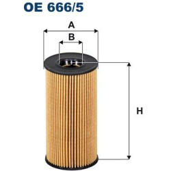 alyvos filtras
                                FILTRON                                                OE 666/5, Nenurodytas g