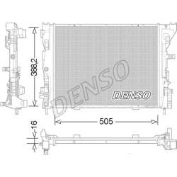 Aušinimo radiatorius
DENSO DRM23035, DENSO, D
