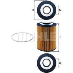 alyvos filtras
                                MAHLE                                                OX359D, MAHLE, OX359D, au