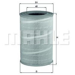 oro filtras
                                MAHLE                                                LX713, MAHLE, LX713, auto de