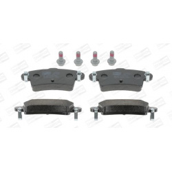 stabdžių trinkelių rinkinys, diskinis stabdys
                                CHAMPION                                    