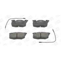 stabdžių trinkelių rinkinys, diskinis stabdys
                                CHAMPION                                    