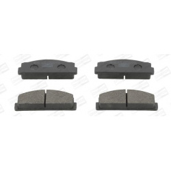 stabdžių trinkelių rinkinys, diskinis stabdys
                                CHAMPION                                    