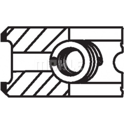 stūmoklio žiedų komplektas
                                MAHLE                                015 91 N0, MAHLE, 01591N0,