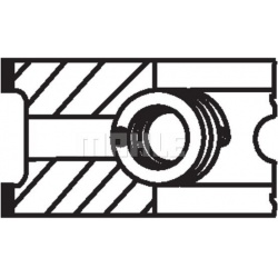 stūmoklio žiedų komplektas
                                MAHLE                                081 76 N0, MAHLE, 08176N0,