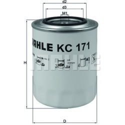 kuro filtras
                                MAHLE                                                KC171, MAHLE, KC171, auto d