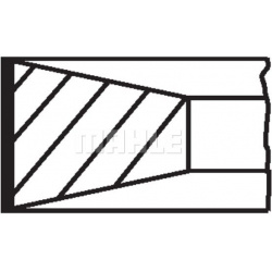 stūmoklio žiedų komplektas
                                MAHLE                                                08330N0, M