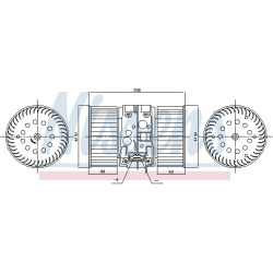 vidaus pūtiklis
                                NISSENS                                                87448, NISSENS, 87448