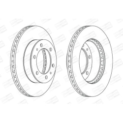 stabdžių diskas (1vnt)
CHAMPION 562861CH, CH