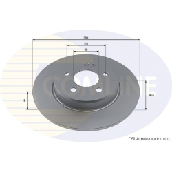 Stabdžių diskas (1VNT), galinis
                                COMLINE                                                ADC4
